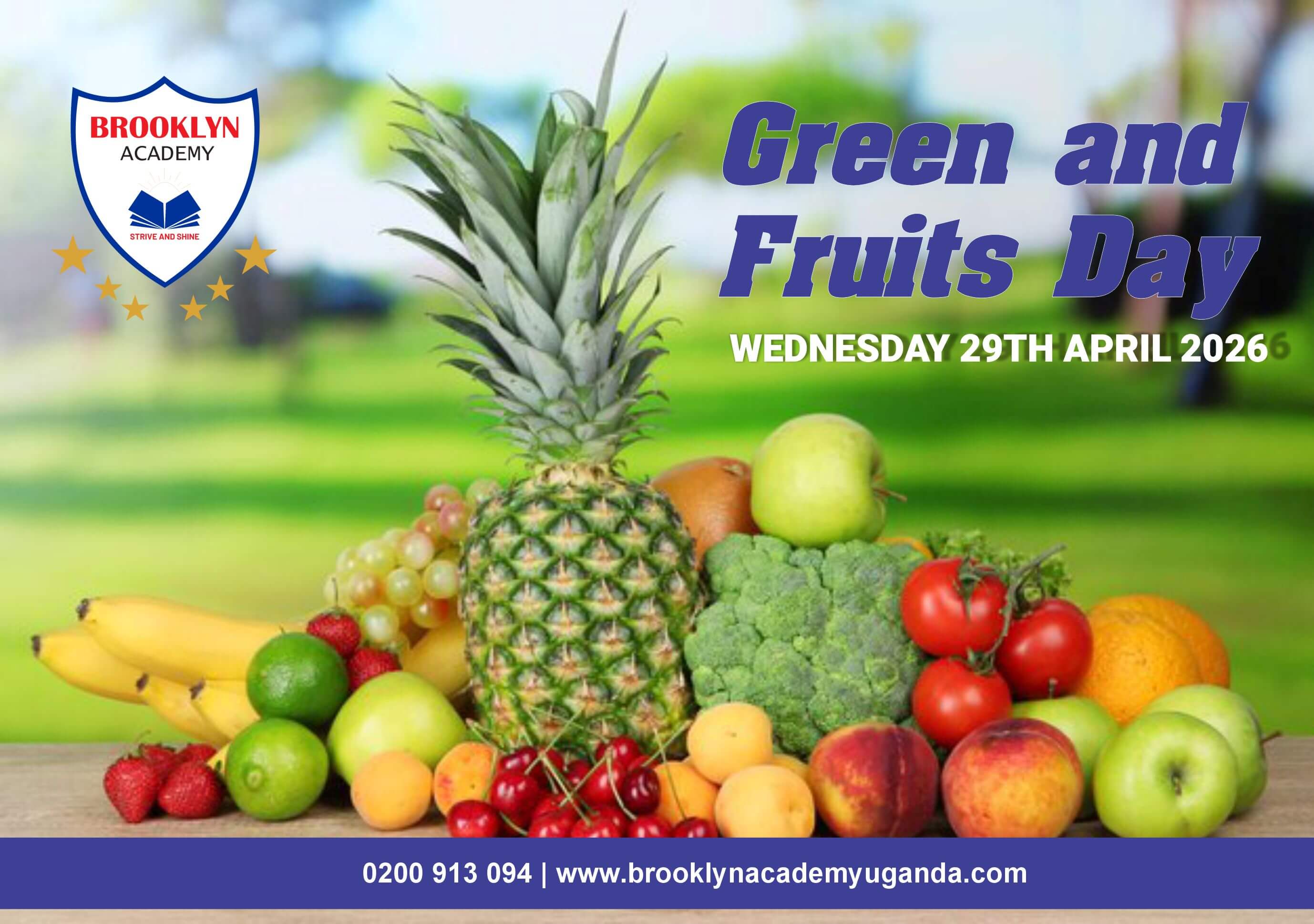 Celebrating Green and Fruits Day at Brooklyn Academy